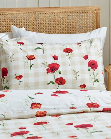 Catherine Lansfield Poppy Duvet Cover Set