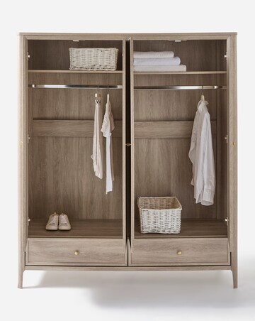 Charlotte 4 Door Wardrobe