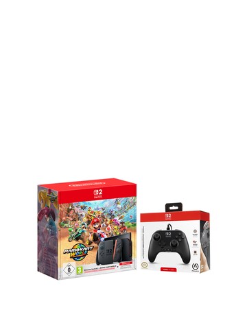 Nintendo Switch 2 + Mario Kart + 3-month Nintendo Online + Controller bundle