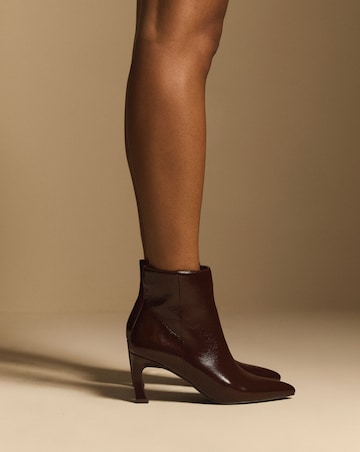 Nobody's Child Leather Pointed Ankle Boot - Standard Fit (D)