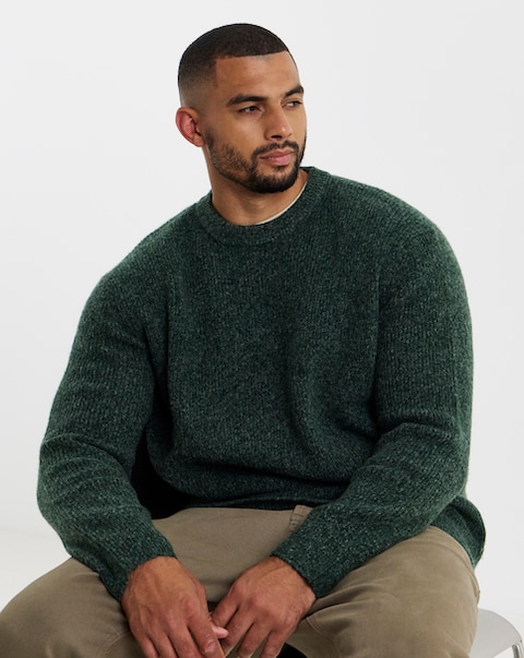 Jack & Jones Frederiksberg Ollie Crew Neck Knit - Green