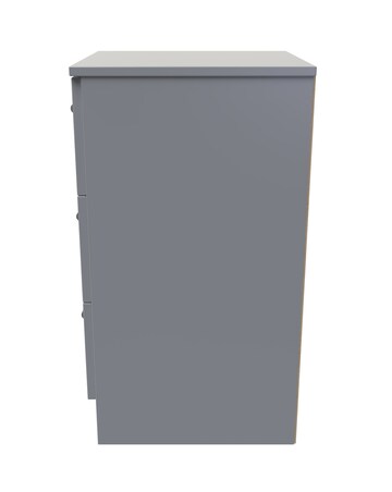 Eider Ready Assembled 3 Drawer Bedside - Kids