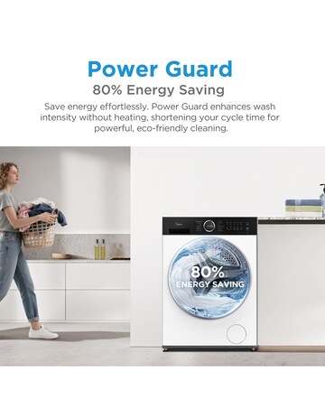 Midea 10kg Washing Machine - White