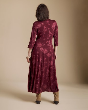 Julipa Twist Front Midi Dress