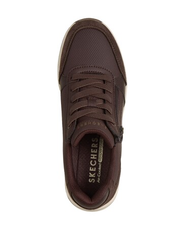 Skechers Chocolate Billion Flex Luxe Up Trainers - Standard Fit (D)