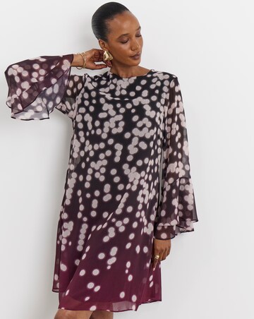 Joanna Hope Chiffon Shift Dress