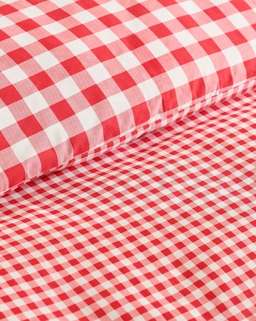 Catherine Lansfield Bamford Gingham Check Duvet Cover Set