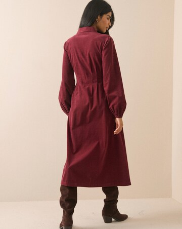 NOBODY'S CHILD MONTEGO CORD MIDI DRESS