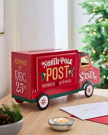 Christmas Truck Post Box