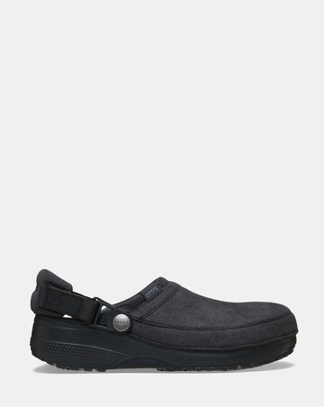 Crocs Classic Crafted Vegan Suede Clog - Black