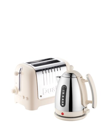 2 Slot Lite Kettle & Toaster Bundle White