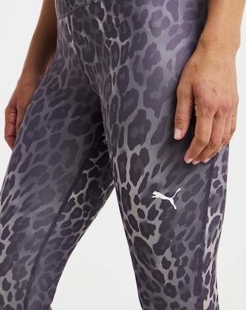 PUMA Womens Essential Spotted Haze Tight High Waist 7/8 Leggings