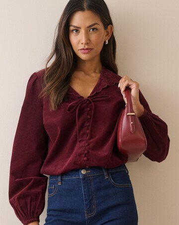 NOBODY'S CHILD ISLA BLOUSE CORD