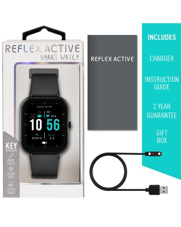 Reflex Active Series 17 Black Silicone Strap