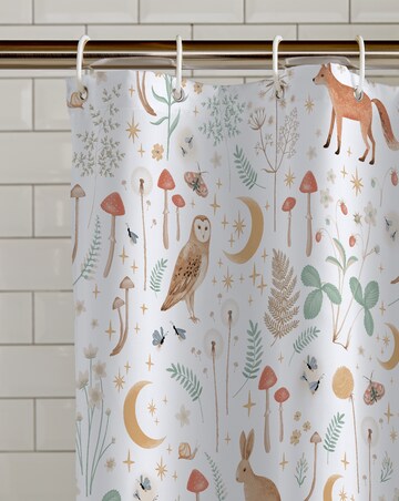 Catherine Lansfield Enchanted Twilight Shower Curtain