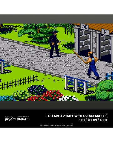 The Last Ninja and IK Collection (Evercade)