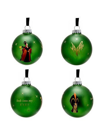 Disney Set of 7 Baubles - Villains
