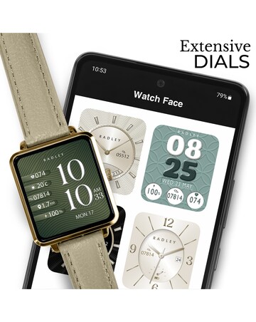 Radley Series 58 Leather Strap Smart Watch - Porchini