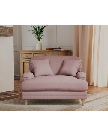 Lily Stripe Snuggle Chair