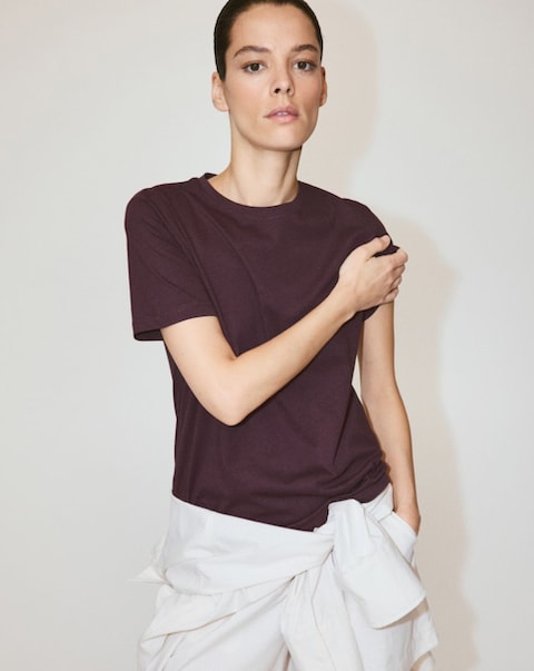 Mango Cotton T-Shirt
