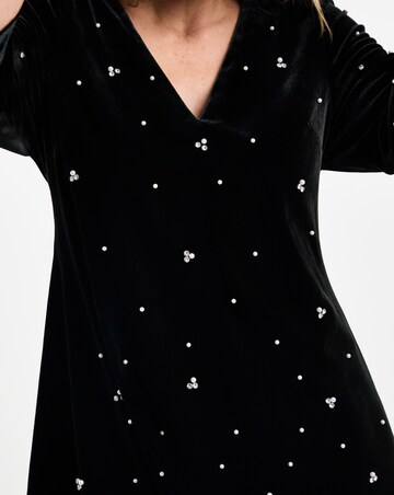 Joanna Hope Embellished Shift Dress