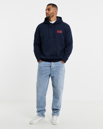 Jack & Jones Rush Hoodie and T-Shirt 2-Pack - Navy/White