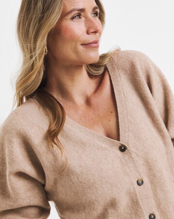 Sponge V Neck Cardigan