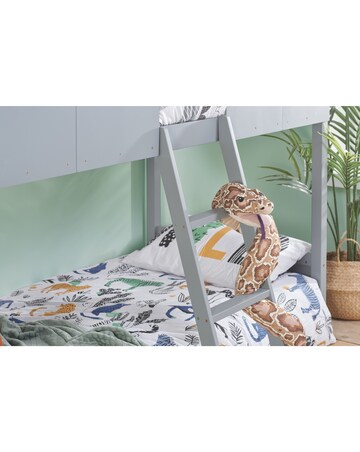 Birlea Kids Safari Bunk Bed- Grey