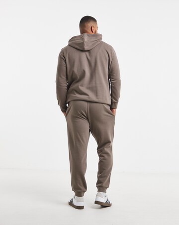 Jack & Jones Lock Sweat Hoodie and Pants Set - Brown