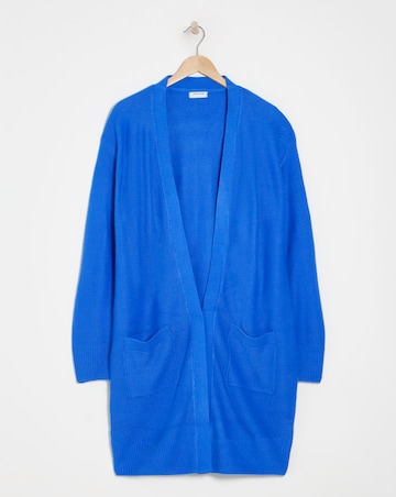 Blue Edge To Edge Cardigan