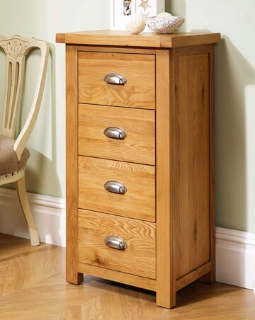 Woburn 4 Drawer Narrow Chest