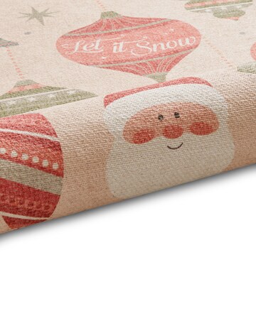 Christmas Baubles Washable Doormat