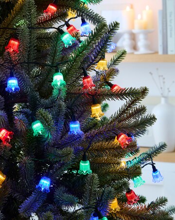 Multicolour Retro Petal LED String Lights