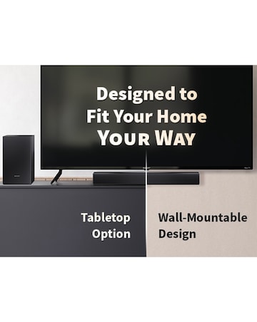 Sharp 240W 2.1 Compact Soundbar