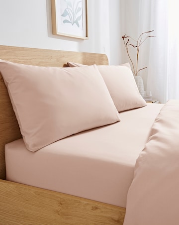Easy Care Cotton Blend 30cm Deep Fitted Sheet