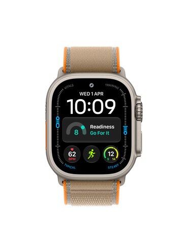 Apple Watch Ultra 4 GPS + Cellular 49mm - Natural Titanium/Sand Trail Loop - M/L