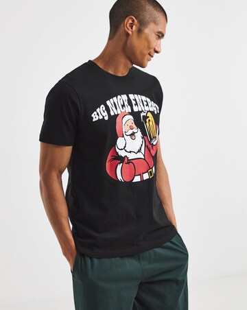 Big Nick Christmas Graphic Pyjama Set