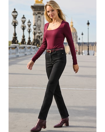 Sosandar Super Soft Slim Leg Jeans