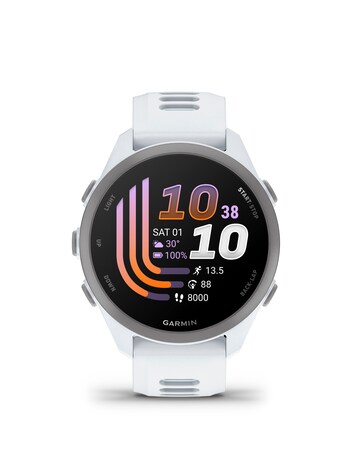 Garmin Forerunner 170 Music Smart Watch - Whitestone/Cloud Blue