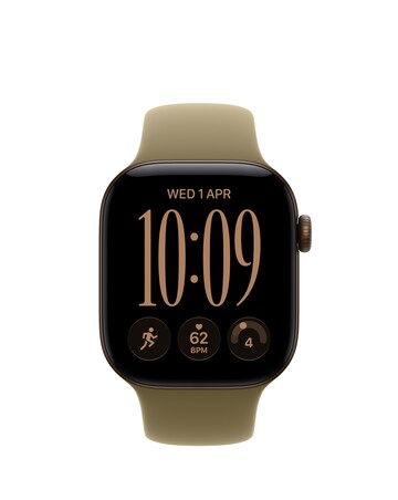 Apple Watch Series 12 GPS 42mm - Dark Bronze Aluminium/Olive Sport Band - S/M