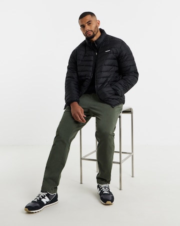Jack & Jones Elvis Light Puffer Coat - Black