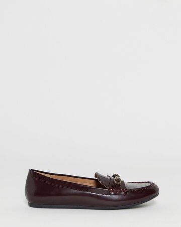 Kennedy Double Buckle Detail Loafers - Wide Fit (E)