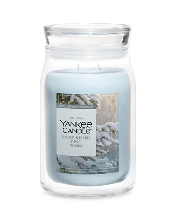 Yankee Candle Signature Large Snow Kissed Pine