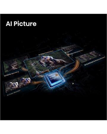 Hisense 50E78STUK PRO 50in QLED 4K Ultra HD Smart Gaming TV