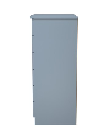Haydn Ready Assembled 1 Door 5 Drawer Kids Wardrobe - Kids