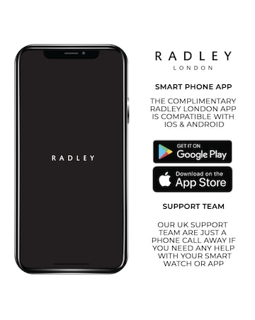 Radley Series 8 Silicone Strap Smart Watch - Marsupial