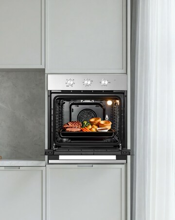 Midea Built-In Single Oven - Stainless Steel + Installation
