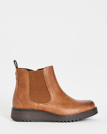 Heavenly Feet Rolo Chelsea Boot Wide E Fit