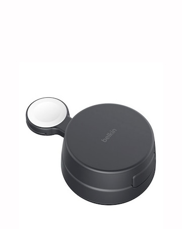 Belkin UltraCharge Pro 25W Qi2 2-in-1 Convertible Magnetic Charger - Charcoal