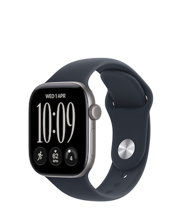 Apple Watch Series 12 GPS + Cellular 42mm - Space Grey Aluminium/Navy Blue - M/L